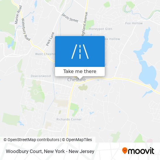 Mapa de Woodbury Court