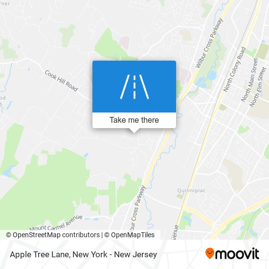 Apple Tree Lane map