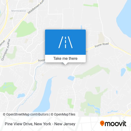 Pine View Drive map