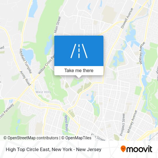 Mapa de High Top Circle East