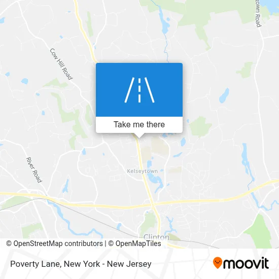 Poverty Lane map