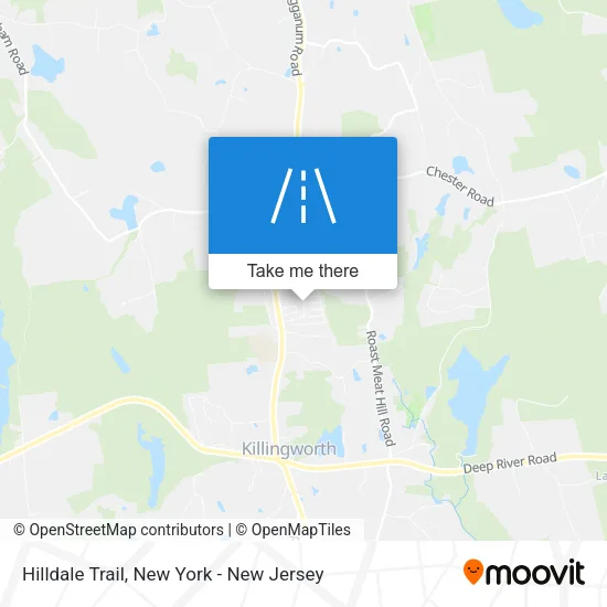 Mapa de Hilldale Trail