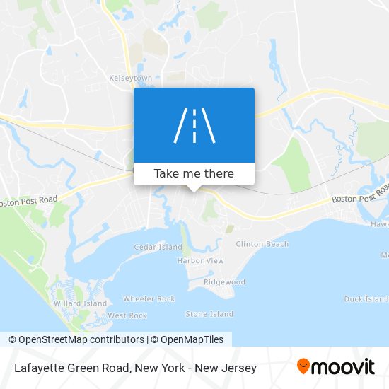 Mapa de Lafayette Green Road