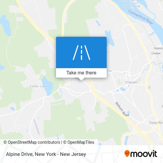 Mapa de Alpine Drive