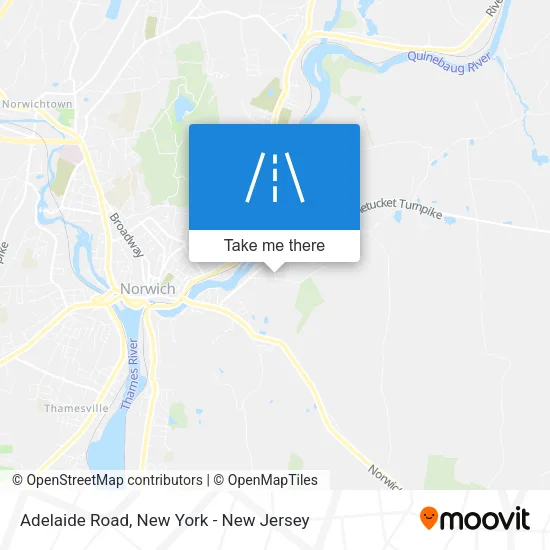 Adelaide Road map