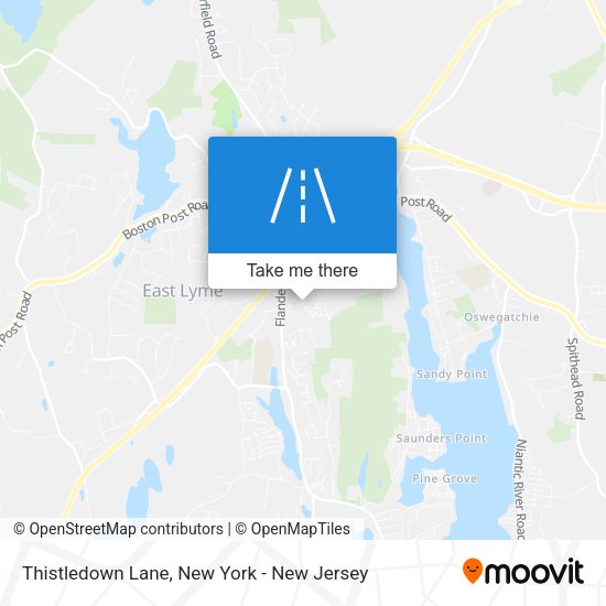 Mapa de Thistledown Lane