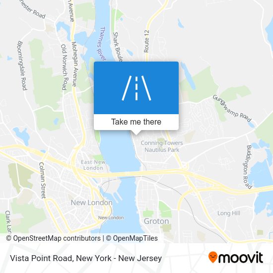 Mapa de Vista Point Road