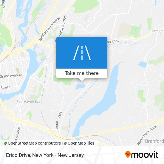 Erico Drive map