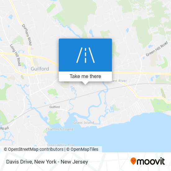 Davis Drive map