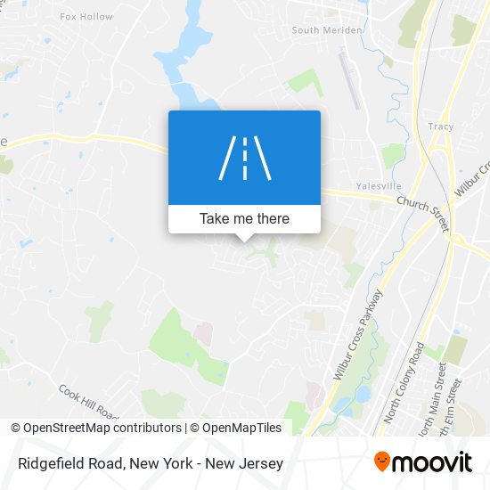 Mapa de Ridgefield Road