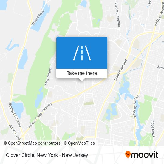 Mapa de Clover Circle