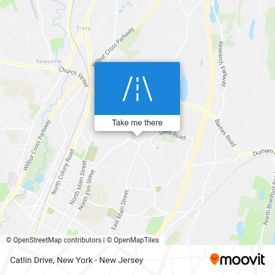 Catlin Drive map