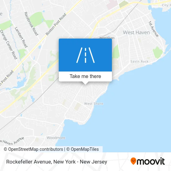 Rockefeller Avenue map