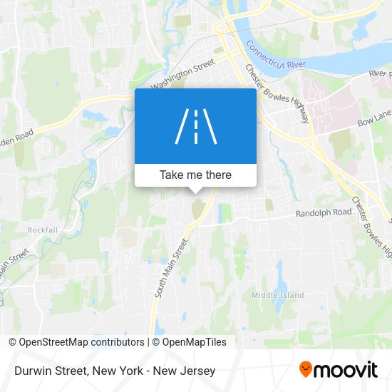 Mapa de Durwin Street