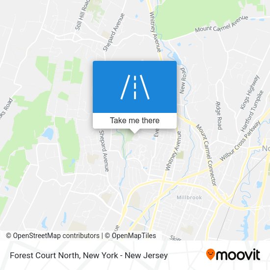 Mapa de Forest Court North