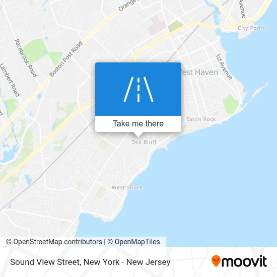 Sound View Street map