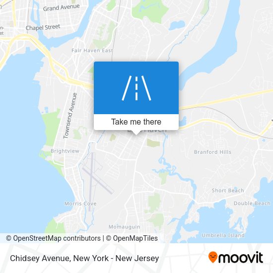 Mapa de Chidsey Avenue