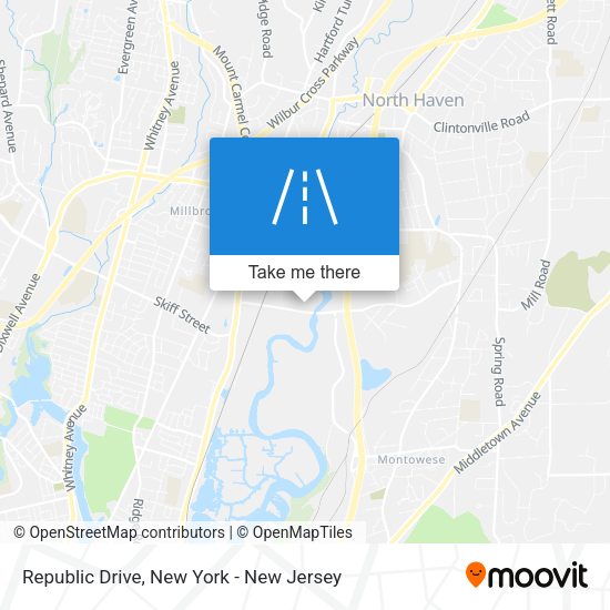 Mapa de Republic Drive