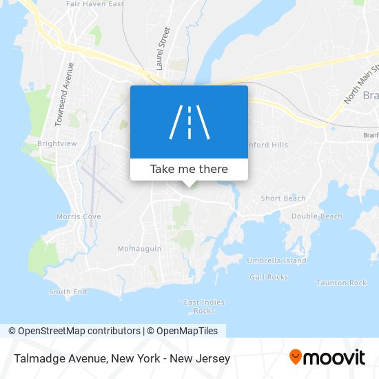 Mapa de Talmadge Avenue