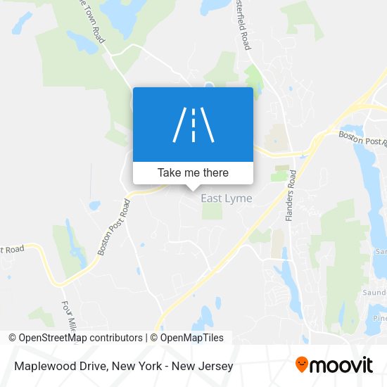 Mapa de Maplewood Drive