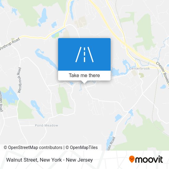 Mapa de Walnut Street