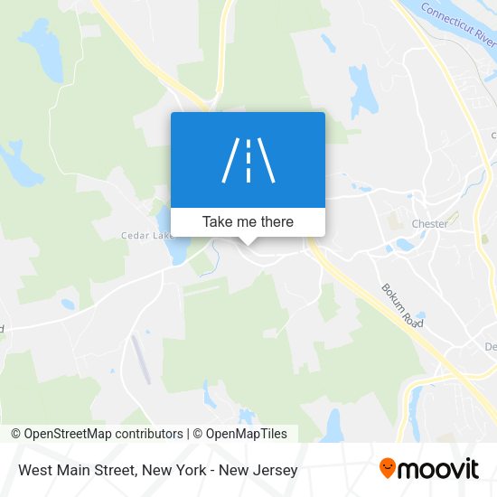 Mapa de West Main Street