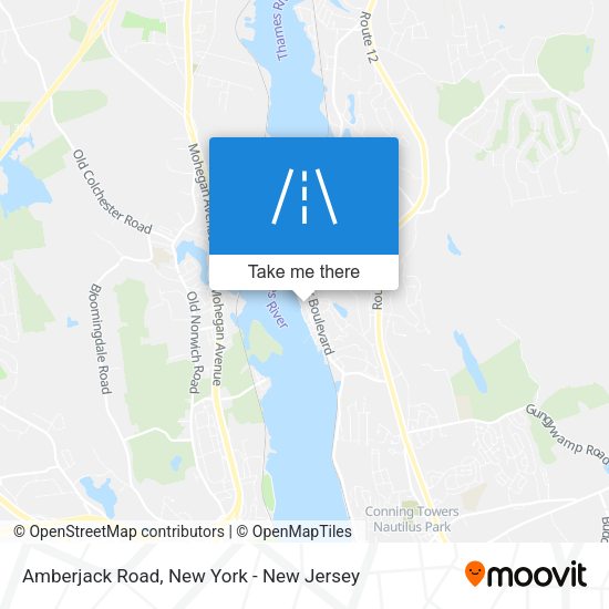 Mapa de Amberjack Road