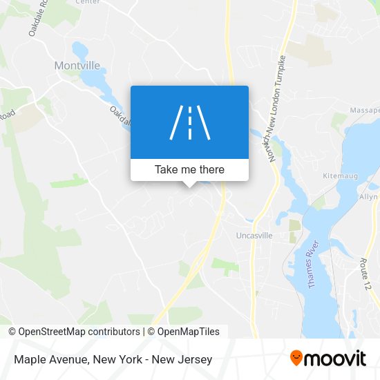 Mapa de Maple Avenue