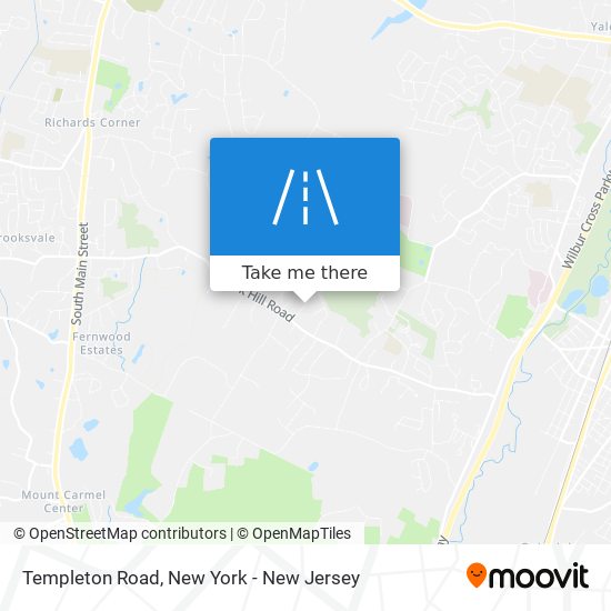 Templeton Road map