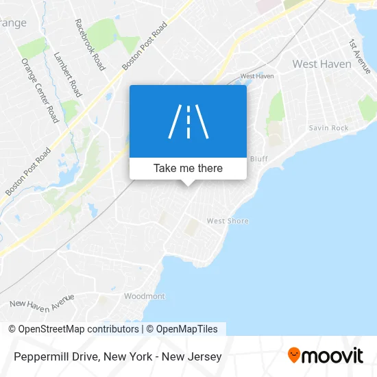 Peppermill Drive map