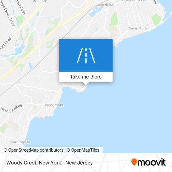 Mapa de Woody Crest