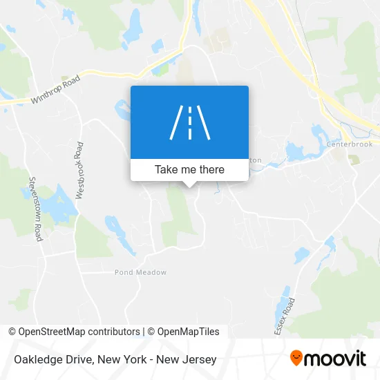 Oakledge Drive map