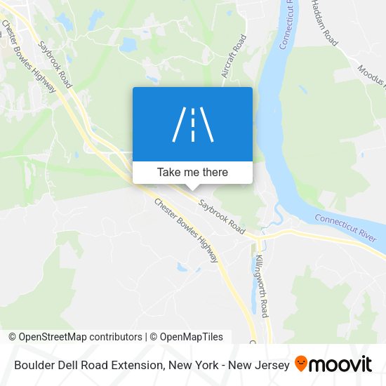 Mapa de Boulder Dell Road Extension