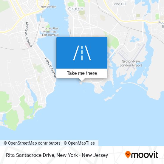 Mapa de Rita Santacroce Drive