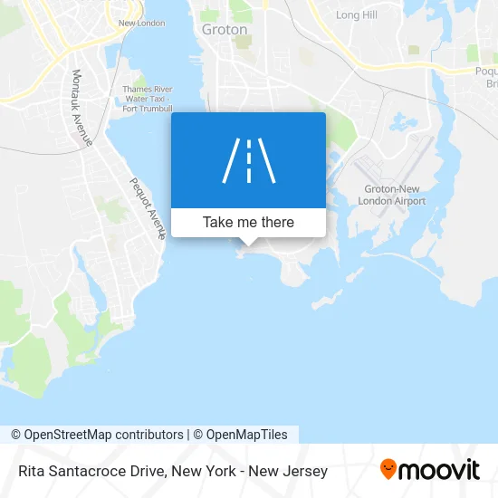 Rita Santacroce Drive map