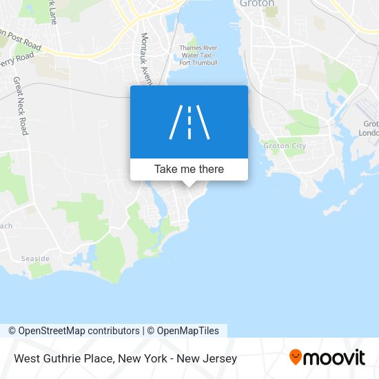 Mapa de West Guthrie Place
