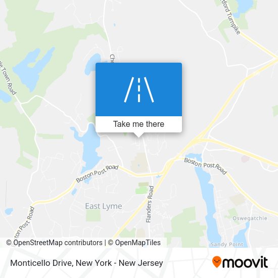 Mapa de Monticello Drive