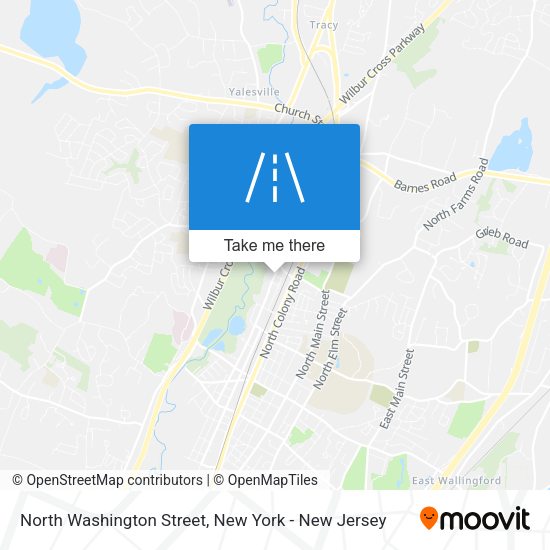 Mapa de North Washington Street