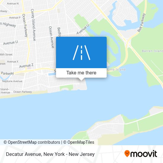 Mapa de Decatur Avenue