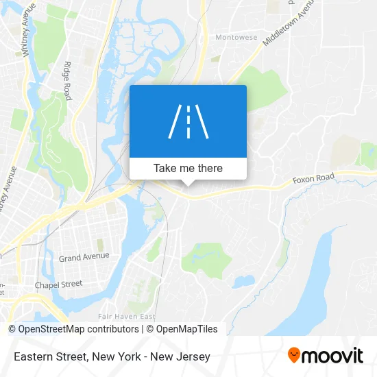 Eastern Street map