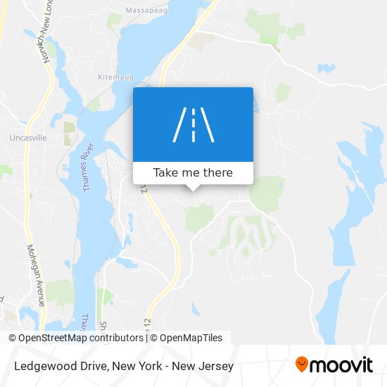 Ledgewood Drive map