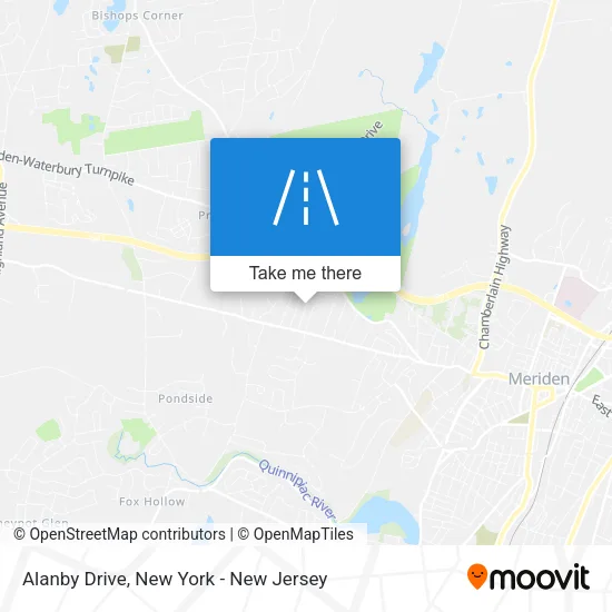 Alanby Drive map