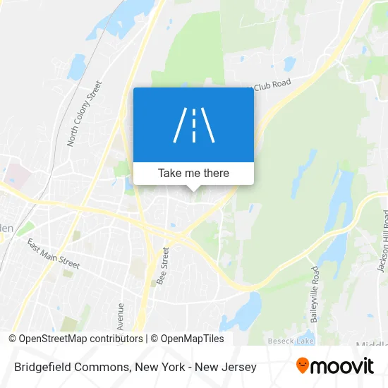 Bridgefield Commons map