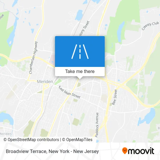 Broadview Terrace map