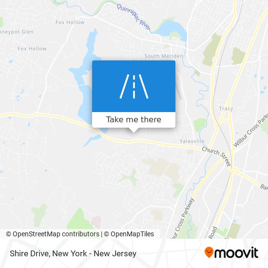 Shire Drive map