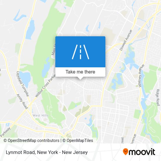 Lynmot Road map