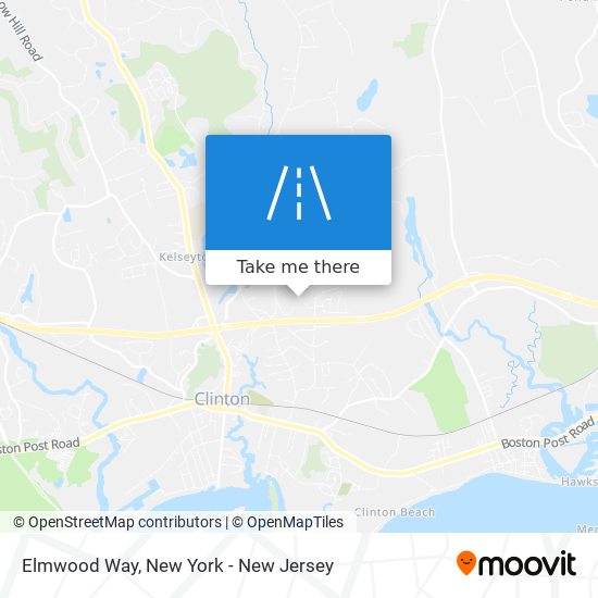 Elmwood Way map