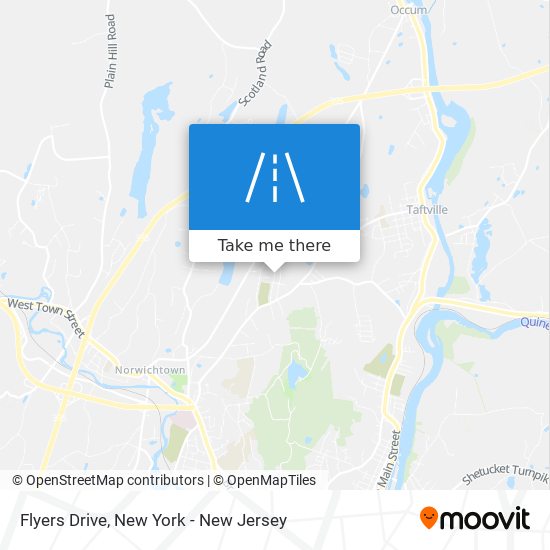 Flyers Drive map