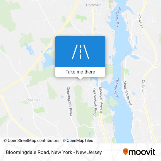 Mapa de Bloomingdale Road