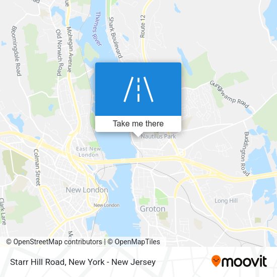 Mapa de Starr Hill Road